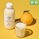 Morning Smile Farm Yogurt Hallabong Flavor 제주 한라봉요거트 500ml