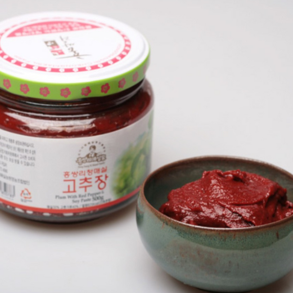 Deliver 24 May. (Pre-Order) Hong Ssang Ri Red Pepper paste with Plum - 500g