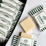 Morning Smile Milk Wafers 우유 웨하스 8x17g