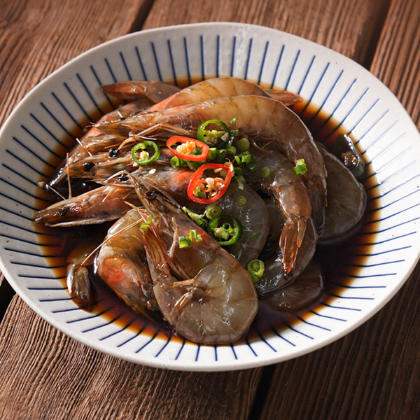 Deliver 31 May. (Pre-Order) Korean Soy Sauce Marinated Shrimps (Ganjang Saewoojang) 새우장, ILMI Restaurant 7차 리오더- 1.1kg (22pcs)
