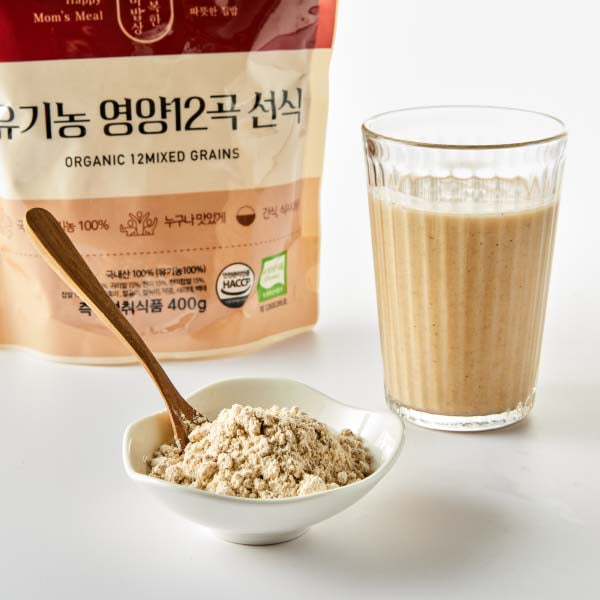 Deliver 17 May. Organic Mixed Grains 유기농 영양12곡 선식 400g
