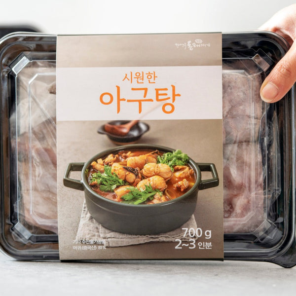Deliver 3 May. Frozen Spicy Monkfish Soup 시원한 아구탕 710g