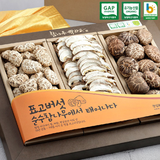 Premium Korean Organic Multi Shiitake Gift Set 유기농 표고버섯 선물세트 270g
