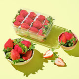 Premium Jukhyang Strawberries 죽향딸기  500g/2 layers/24pc