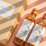 Premium Korean Sesame Oil & Perilla Oil Gift Set