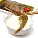 Soy sauce marinated shrimps