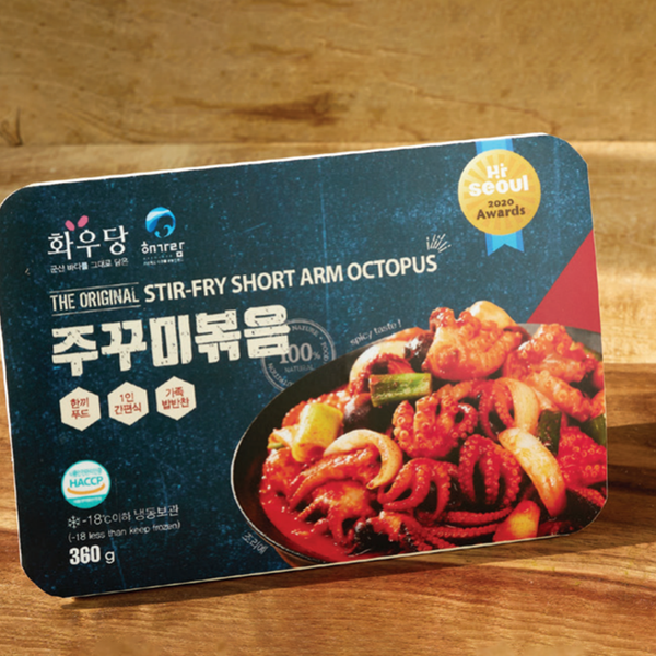 HwaWooDang Stir Fried Baby Octopus Meal Kit 주꾸미볶음