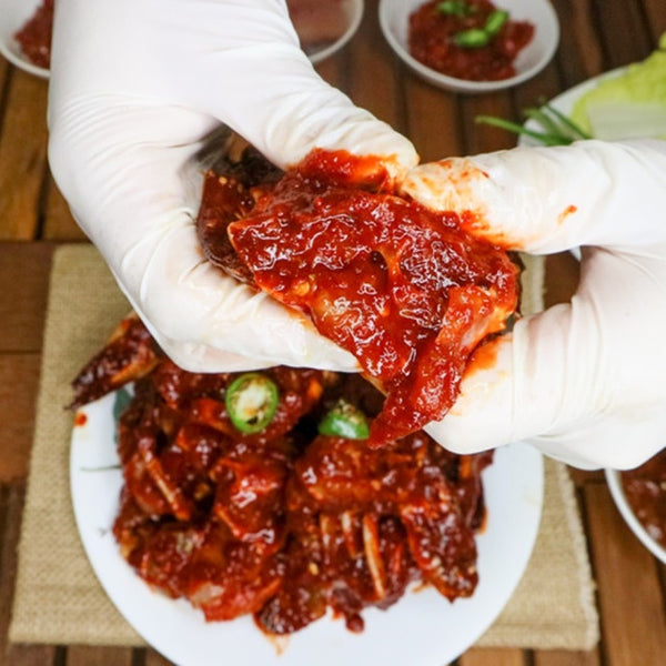 Deliver 24 May. (Pre-Order) Korean Spicy Marinated Crabs (Yangnyeom gejang) 양념게장, ILMI Restaurant 24차 리오더 - 750g (9~12pcs)