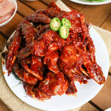 Deliver 31 Oct. Korean Spicy Marinated Crabs (Yangnyeom gejang) 양념게장- 750g (9~12pcs)