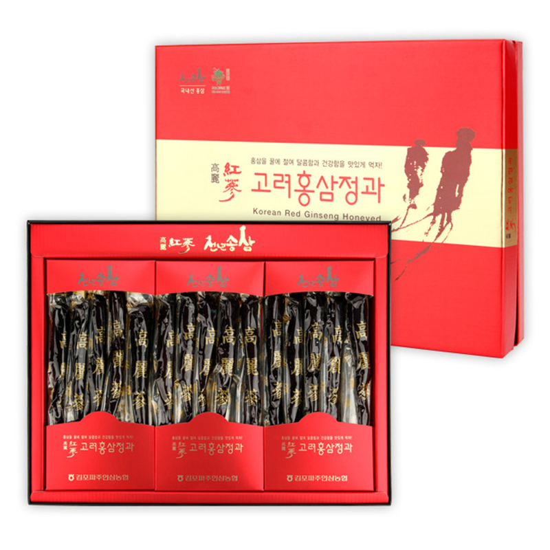 Deliver 24 May. (Pre-Order) Honeyed Red Ginseng Roots 고려홍삼정과 900g