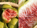Premium Korean Muhwadam Organic Fresh Green Figs 오가닉 청무화과 - approx. 600g