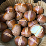Deliver 7 Nov. (Pre-Order) Korean Fresh Chestnuts "Ok-Kwang-Bam" 옥광 밤 - approx. 1kg