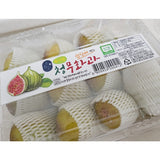 Premium Korean Muhwadam Organic Fresh Green Figs 오가닉 청무화과 - approx. 600g