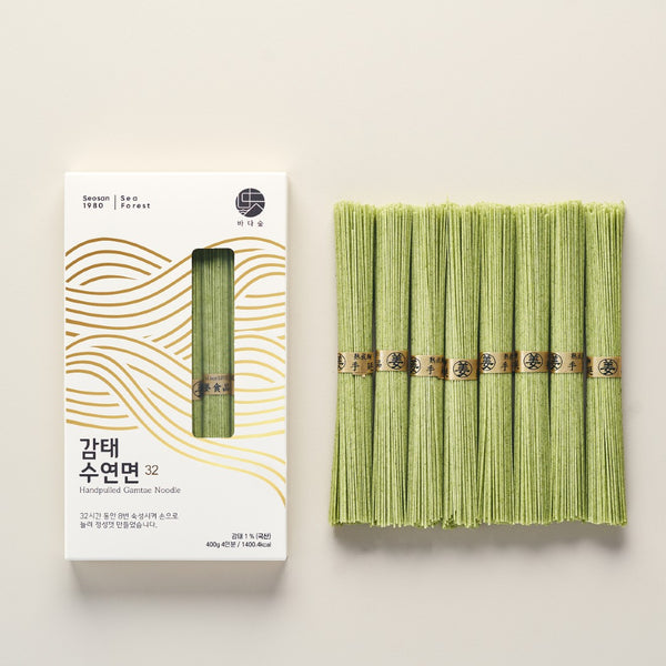 Deliver 24 May. (Pre-Order) Hand-pulled Gamtae Noodles 감태국수