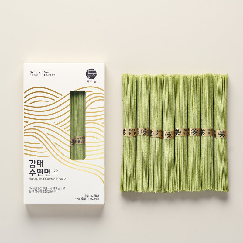 Deliver 17 May. (Pre-Order) Hand-pulled Gamtae Noodles 감태국수