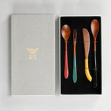 Pure lacquered wooden teaware set for 1 person - 순수 SOON SU