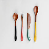 Pure lacquered wooden teaware set for 1 person - 순수 SOON SU