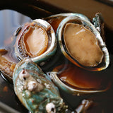 Soy sauce marinated abalone