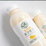 WHOLESALE - Deliver 22 Sep. (Pre-Order) Morning Smile Farm Yogurt Hallabong Flavor 제주 한라봉요거트 500ml x 5 bottles