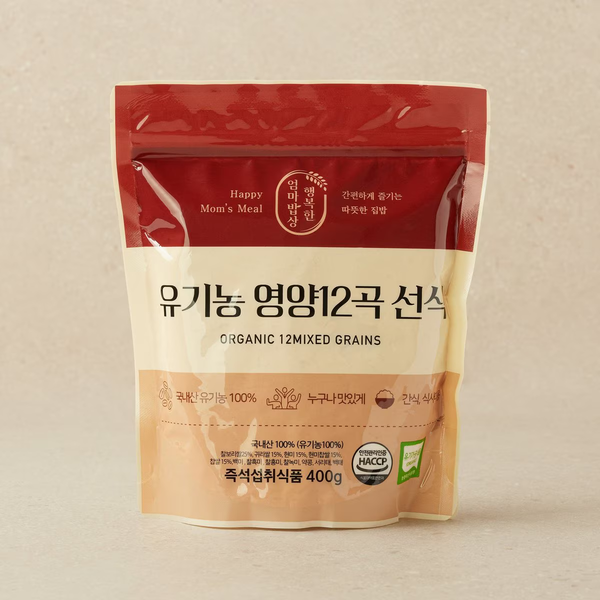 Deliver 10 May. Organic Mixed Grains 유기농 영양12곡 선식 400g