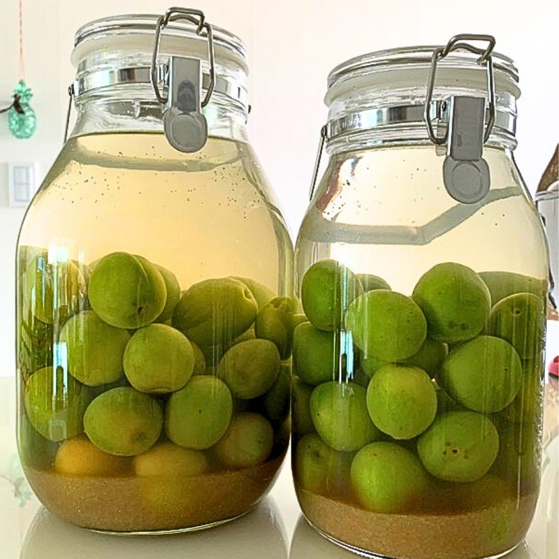 Make Your Own Maesil Ju 매실주 (Green Plum Wine) Kit 5L