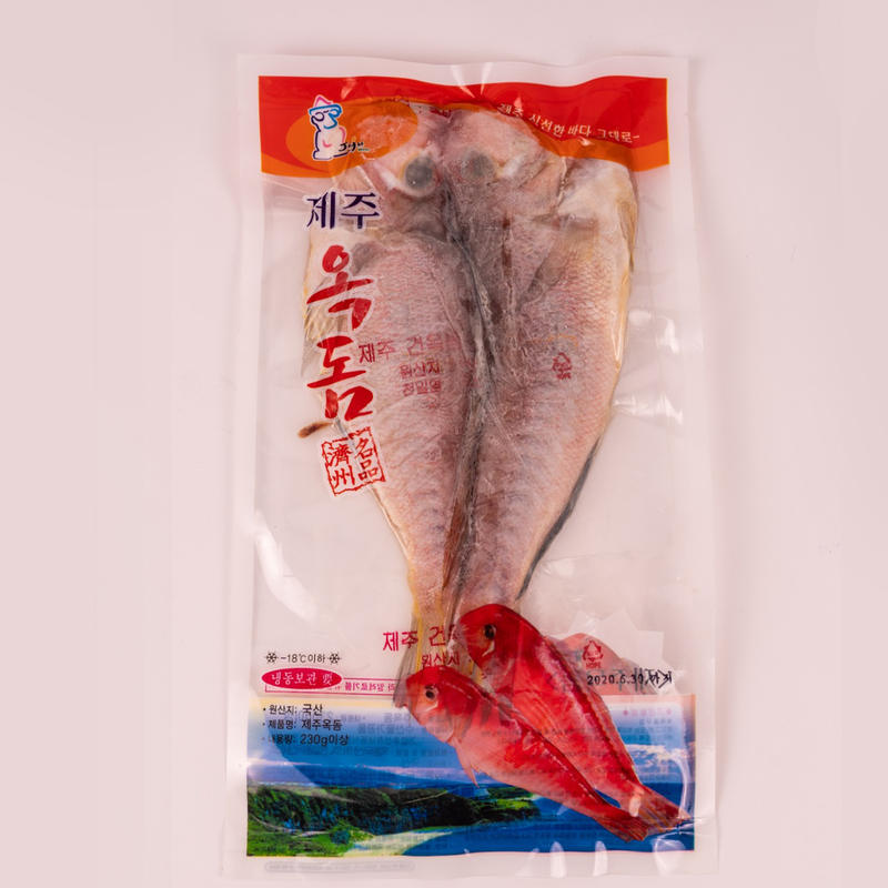 WHOLESALE - Deliver 22 Sep. (Pre-Order) Jeju Red Tilefish Ok-Dom Amadai 제주 옥돔 1kg 1~2pc