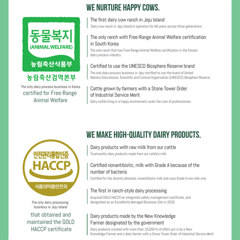 WHOLESALE - Deliver 22 Sep. (Pre-Order) Morning Smile Farm Yogurt Hallabong Flavor 제주 한라봉요거트 500ml x 5 bottles