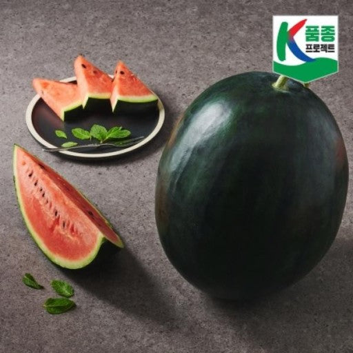 Deliver 17 May. Black Winner Watermelon 블랙위너 수박 Approx. 7kg