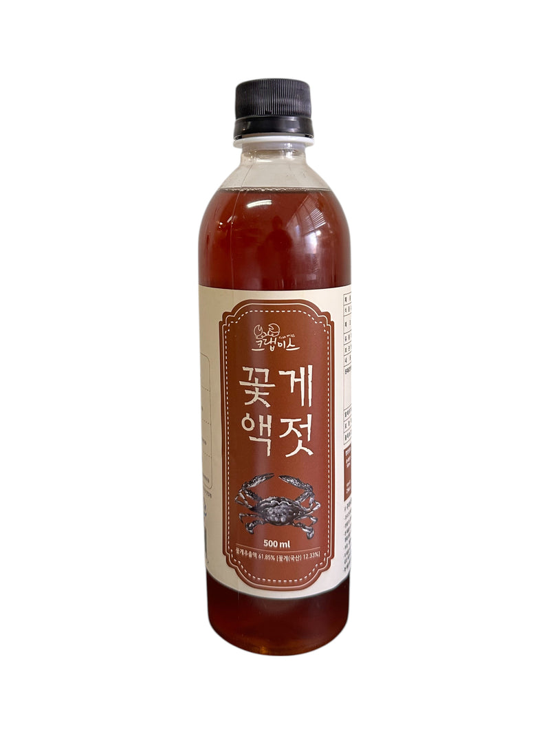 SHIKDORAK STORE Blue Crab Fish Sauce 꽃게액젓 500ml