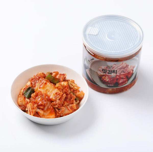 Agriculture Ariulhyeon Damgaon Korean Canned Cabbage Kimchi 담가온김치 국내산 먹기좋은 맛김치 캔 500g