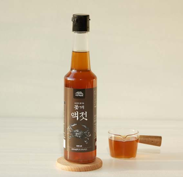 SHIKDORAK STORE Blue Crab Fish Sauce 꽃게액젓 500ml