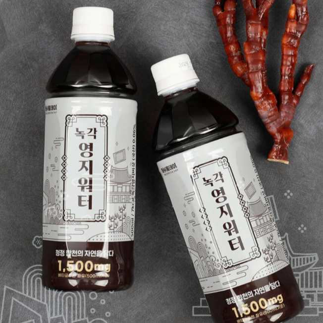 DARAK F&B Potent Farmers Green Antler & Reishi Water 다락에프앤비 녹각영지워터 500ml