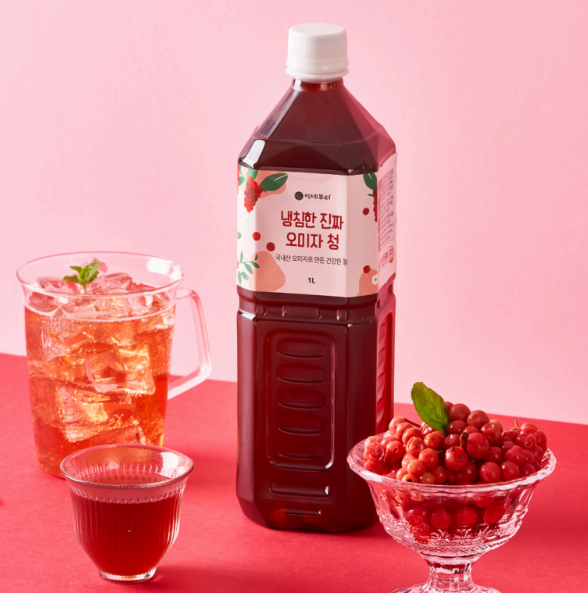 TAEHOO NATURE FOOD From Now On Omija Extract 태후푸드 이제주터 오미자 청 1L