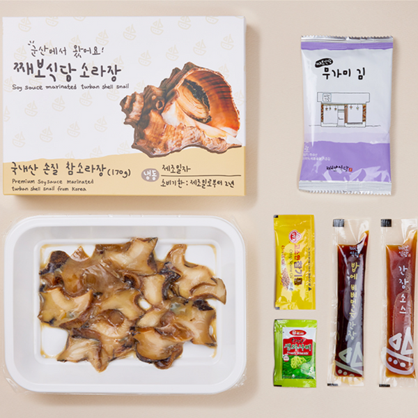 KOSANGHAN COMPANY Soy Sauce Marinated Conch 고상한컴퍼니 째보식당 소라장 170g