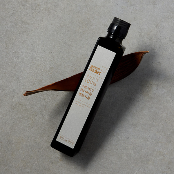 Queensbucket Raw Cold Pressed Sesame Oil 생참기름 200ml