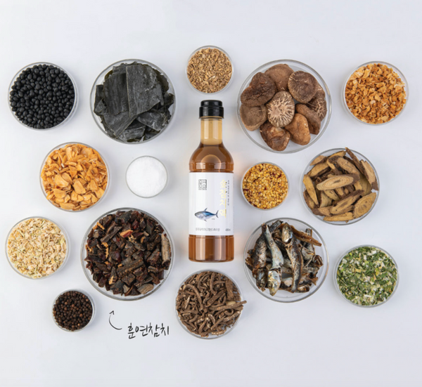 Hong Yeong Ui Golden Tuna Soy Sauce 홍영의 프리미엄 금참치액 480ml