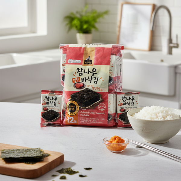 Oakwood Crispy Mentaiko Seaweed 참나무바삭김 명란김 66g