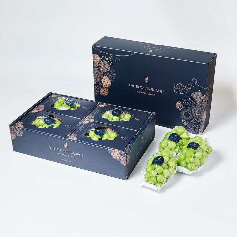 Premium Korean Shine Muscat Gift Set 샤인머스켓 - 4pc 2.8kg