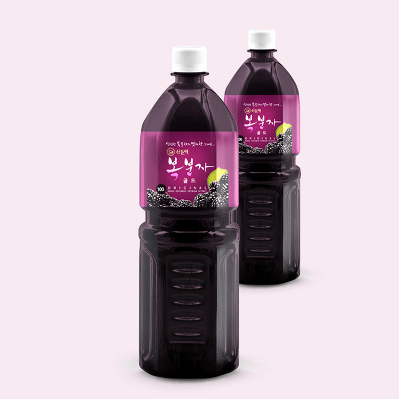 WHOLESALE - (Pre-Order) Premium Korean Wildberry Extract BokBoonJa 산들해 복분자 1000ml 1 Bottle
