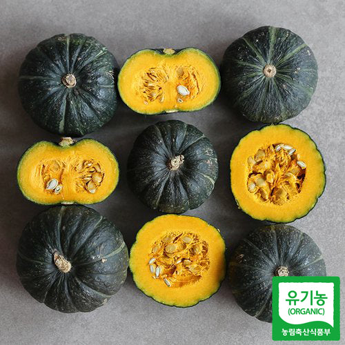 WHOLESALE - Deliver 22 Sep.  (Pre-Order) Haenam Mini Chestnut Pumpkin 미니밤호박 5~7pc - 2kg