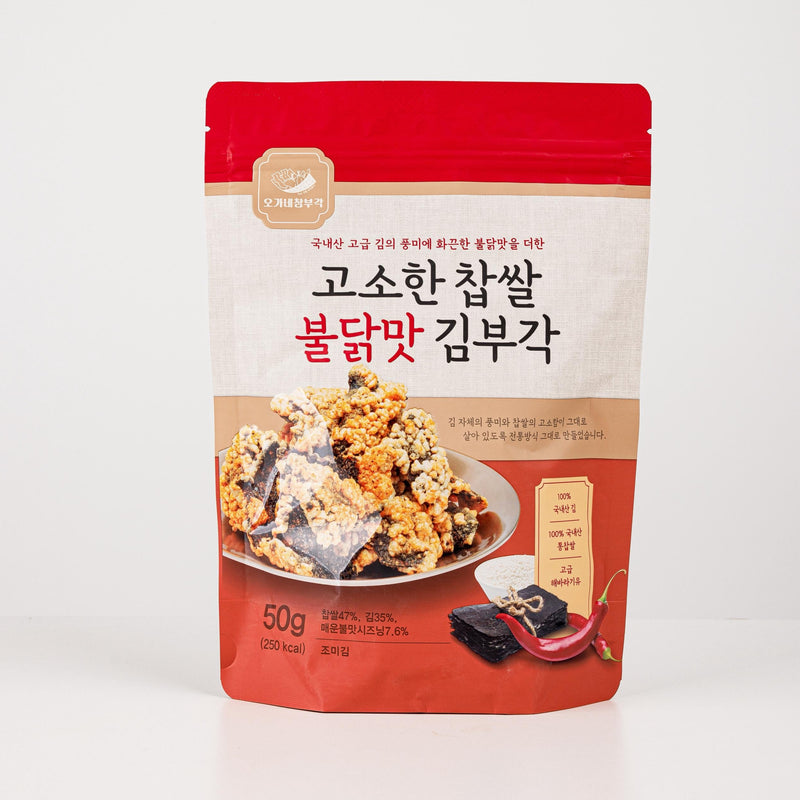 OGANE CHAMBUGAK Premium Korean Seaweed Snack 오가네 참부각 50g