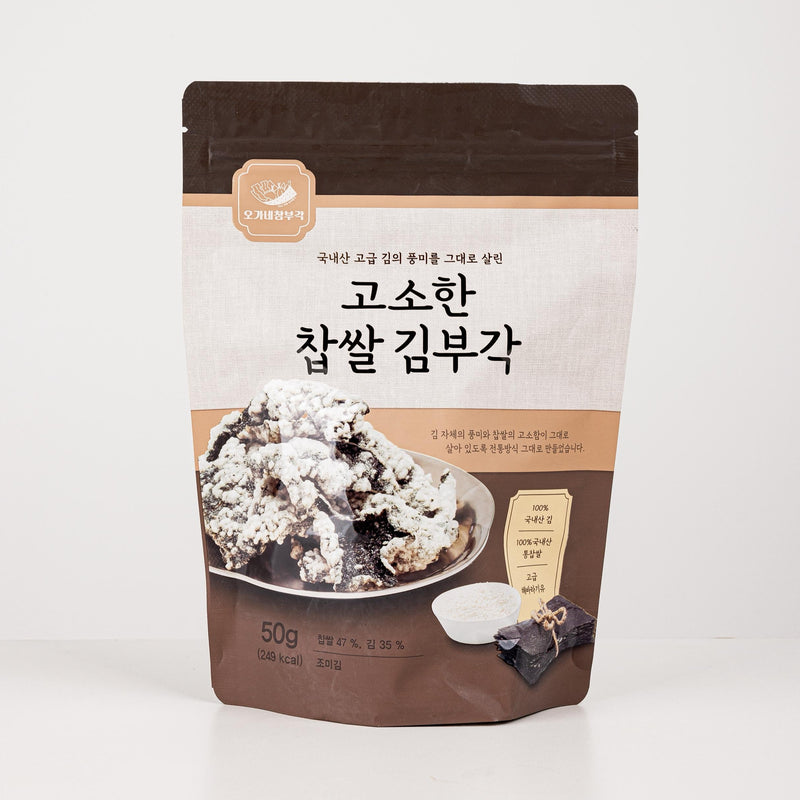 OGANE CHAMBUGAK Premium Korean Seaweed Snack 오가네 참부각 50g