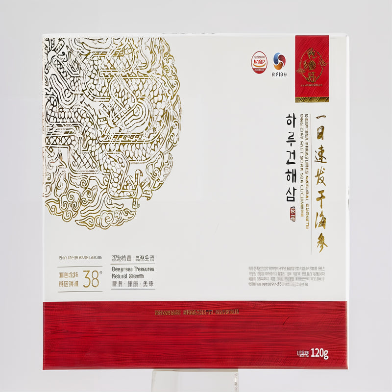 Premium One Day Dried Sea Cucumber Gift Set 한삼왕 하루건해삼 선물세트 120g