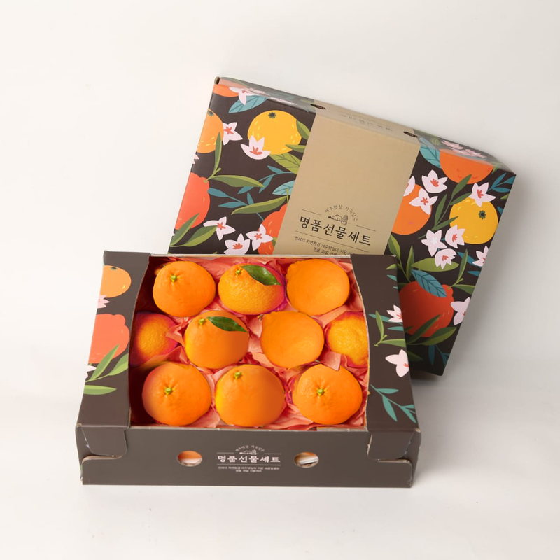 EXCLUSIVE Premium Jeju Tangerine Woorihyang Gift Set 우리향 3kg