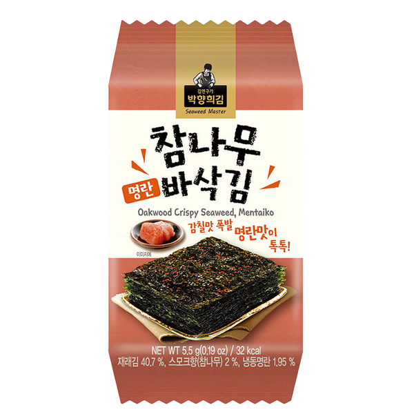 Oakwood Crispy Mentaiko Seaweed 참나무바삭김 명란김 66g