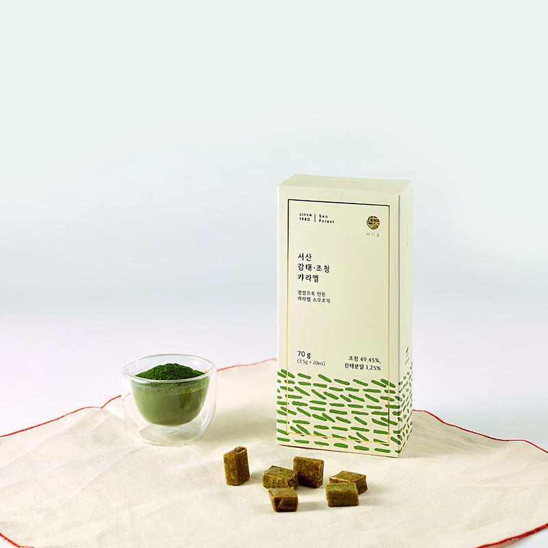 Badasoop Gamtae Caramels 감태 캬라멜 70g