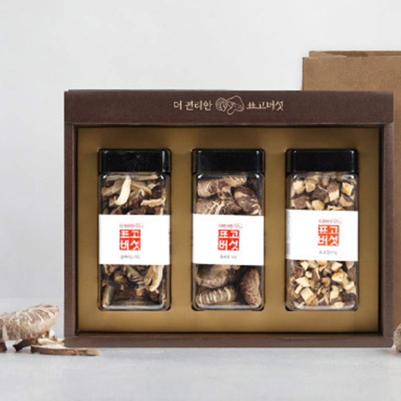 Deliver 27 Sep. (Pre-Order) Premium Korean Organic Shiitake Mushroom Gift set 유기농 표고버섯 선물세트 180g