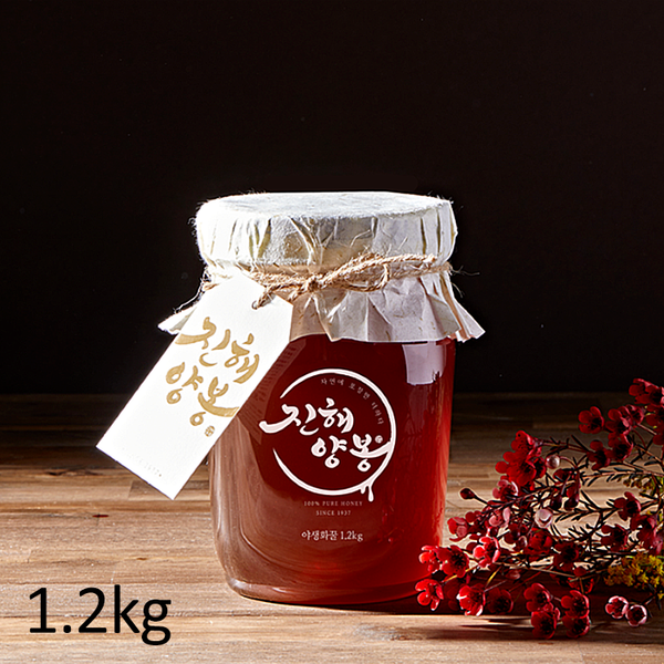 Premium Korean Beekeeping Wildflower Honey 1kg/1.2kg 야생화꿀