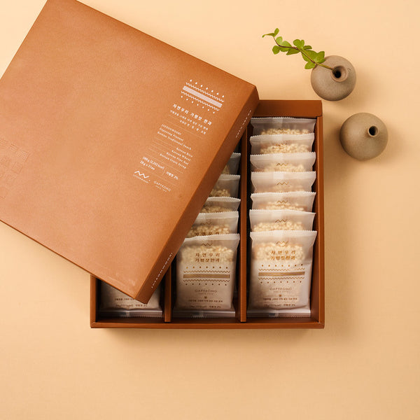 Deliver 1 Mar. (Pre-Order) Gapyeong Pine Nut Cookie 가평잣한과 Gift Set 14pc/21pc