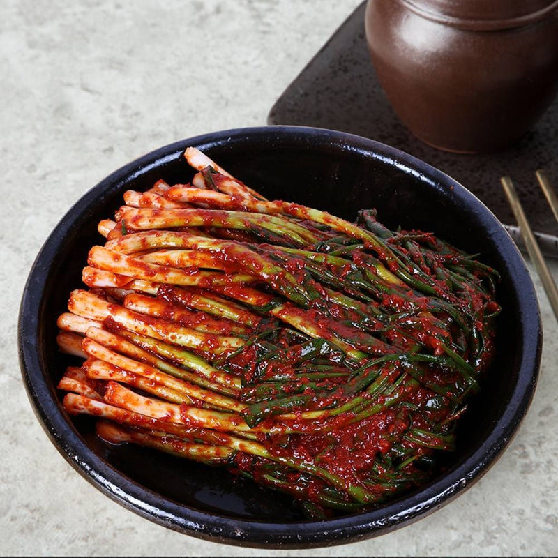 Deliver 12 July. (Pre-Order) Korean Green Onion Kimchi 파김치 600g